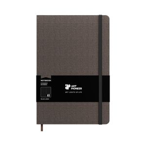 Art Pioneer Бележник Business, A5, твърда корица, 96 листа, сив