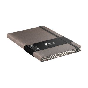 Art Pioneer Бележник Business, A5, твърда корица, 96 листа, сив