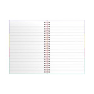 Art Pioneer Тетрадка Bear, A5, широки редове, твърда корица, със спирала, 80 листа