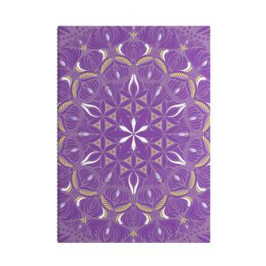 Art Pioneer Тетрадка, A5, шита, широки редове, 64 листа, лилава