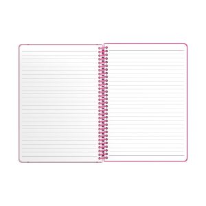 Art Pioneer Тетрадка Neon Future, A5, със спирала, 100 листа, цикламена
