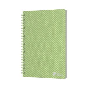 Art Pioneer Тетрадка College, A5, жълт офсет, със спирала, 80 листа, лайм