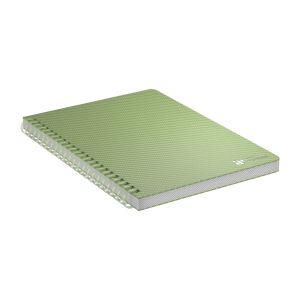 Art Pioneer Тетрадка College, A5, жълт офсет, със спирала, 80 листа, лайм