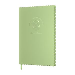 Art Pioneer Тетрадка Bows & Blossoms, A5, твърда корица, 96 листа, зелена