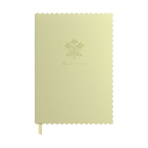 Art Pioneer Тетрадка Bows & Blossoms, A5, твърда корица, 96 листа, жълта