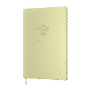 Art Pioneer Тетрадка Bows & Blossoms, A5, твърда корица, 96 листа, жълта