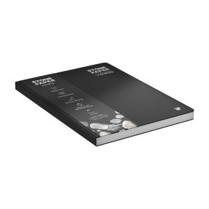 Art Pioneer Тетрадка Stone Paper, A5, твърда корица, 88 листа, черна