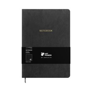 Art Pioneer Тетрадка Velvet Executive, A5, корица кадифе, 96 листа, червена