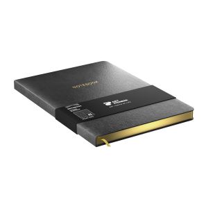 Art Pioneer Тетрадка Velvet Executive, A5, корица кадифе, 96 листа, червена