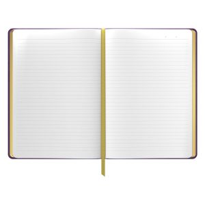 Art Pioneer Тетрадка Velvet Executive, A5, корица кадифе, 96 листа, лилава