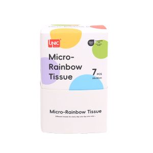 Кърпа Unic Rainbow, микрофибърна, универсална, 30 x 30 cm, 7 броя