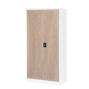 Шкаф RFG, за препарати, метален, 900 х 500 х 1820 mm, кехлибарен дъб и бяло