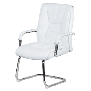 Посетителски стол Carmen 6540 - бял