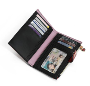 Портфейл Nikky, 15.2x8.9x1.3 cm, Ciega por ti