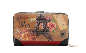 Портфейл Nikky, 15x10x3.8 cm, Emily goes Paris
