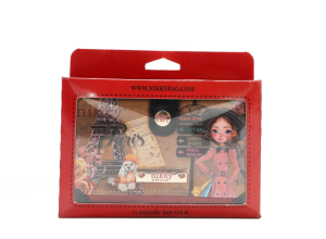 Портфейл Nikky, 15x10x3.8 cm, Emily goes Paris
