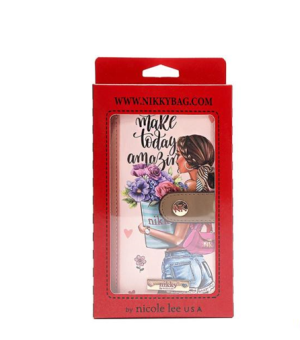 Портфейл Nikky, 18x9.5x2.5 cm, Flower Day