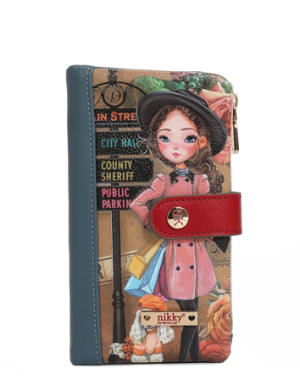 Портфейл Nikky, 18x9.5x2.5 cm, Emily goes Paris