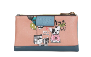 Портфейл Nikky, 18x9.5x2.5 cm, Party King