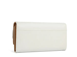 Портфейл Nicole Lee, 17x10x4 cm, бял
