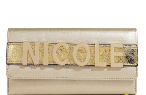 Портфейл Nicole Lee, 17x10x4 cm, златист