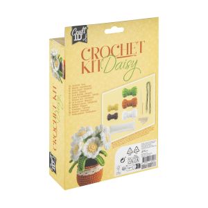 Craft ID Саксия с маргаритки, за плетене