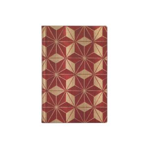 Paperblanks Тефтер Hishi, 95 х 140 mm, широки редове, мека корица, 104 листа