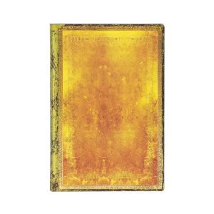 Paperblanks Тефтер Ochre, Mini, широки редове, мека корица, 104 листа
