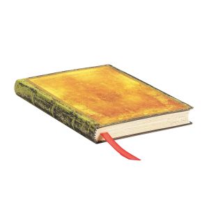 Paperblanks Тефтер Ochre, Mini, широки редове, мека корица, 104 листа