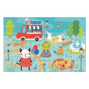 Домашните любимци, книжка с пъзел и забавни задачи