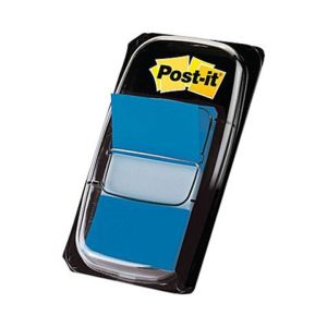Лепящи индекси 3M Post-it Index 680, Син