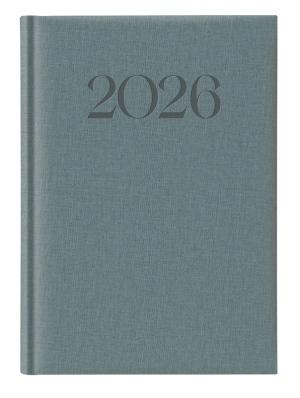 Календар-бележник Castelli Biella 894 A5, 2026,тюркоаз