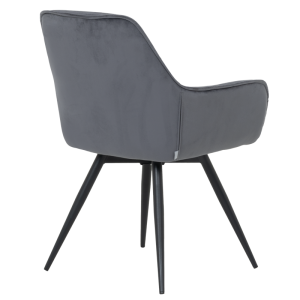 Трапезен стол LATINA PREMIUM - тъмносив