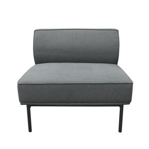 Модул RFG Klark, прав, текстил, 800 х 800 х 720 mm, сив