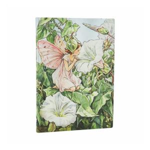 Paperblanks Тефтер Bindweed Fairy, Midi, нелиниран, мека корица, 88 листа