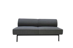 Табуретка RFG Klark, текстил, 800 х 800 х 400 mm, сива