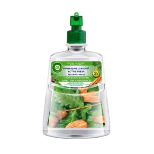 Пълнител за ароматизатор Air Wick Active Fresh, Extra Oils, сандалово дърво, 228 ml