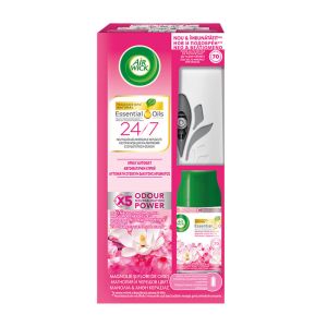 Ароматизатор Air Wick Freshmatic, комплект, магнолия и череша, 250 ml