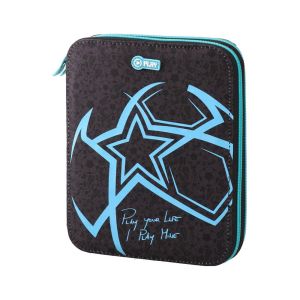 Несесер Statovac Double Grande, с два ципа, пълен, футбол