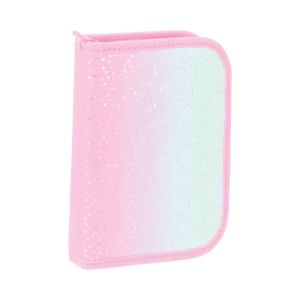 Несесер Statovac Decker, с един цип, пълен, розов