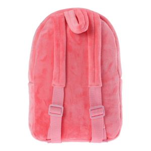 Раница Play Lush, детска, с плюшена играчка зайче