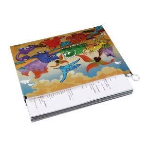 Foska Папка Динозаври, A4, с цип, асорти