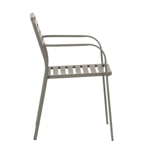 Метален градински стол WASE - капучино