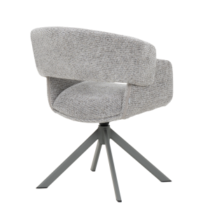 Трапезен стол VORU 8 - сив 44