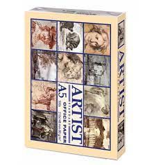 Копирна хартия Artist А5, 80g, оп500