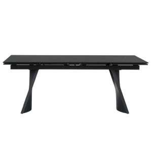 Разтегателна трапезна маса KOWAL - черна