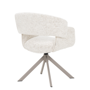 Трапезен стол VORU - бял 29