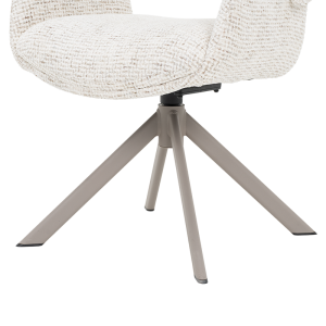 Трапезен стол VORU - бял 29