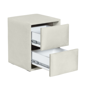 Нощно шкафче за спалня MONZA - крем B 01