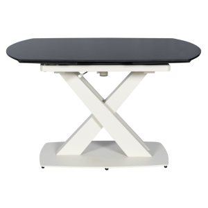 Разтегателна трапезна маса MATEO - черна